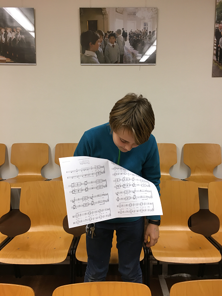 Nicht ich, sondern die Noten haben zu wenig Spannung