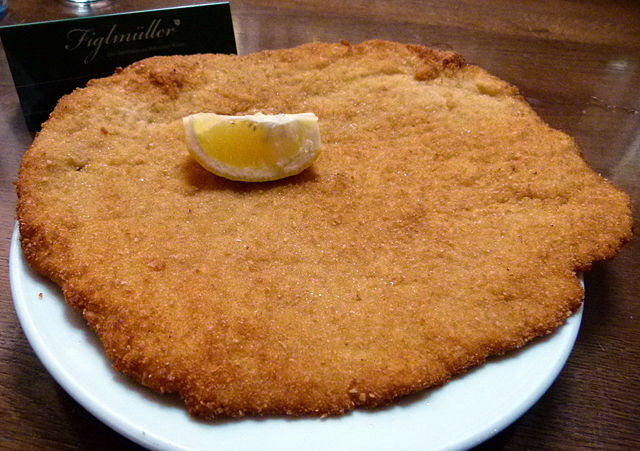 Ungarisches Mittagessen, Schnitzel